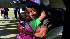 Still frame from the First Day of School video.
